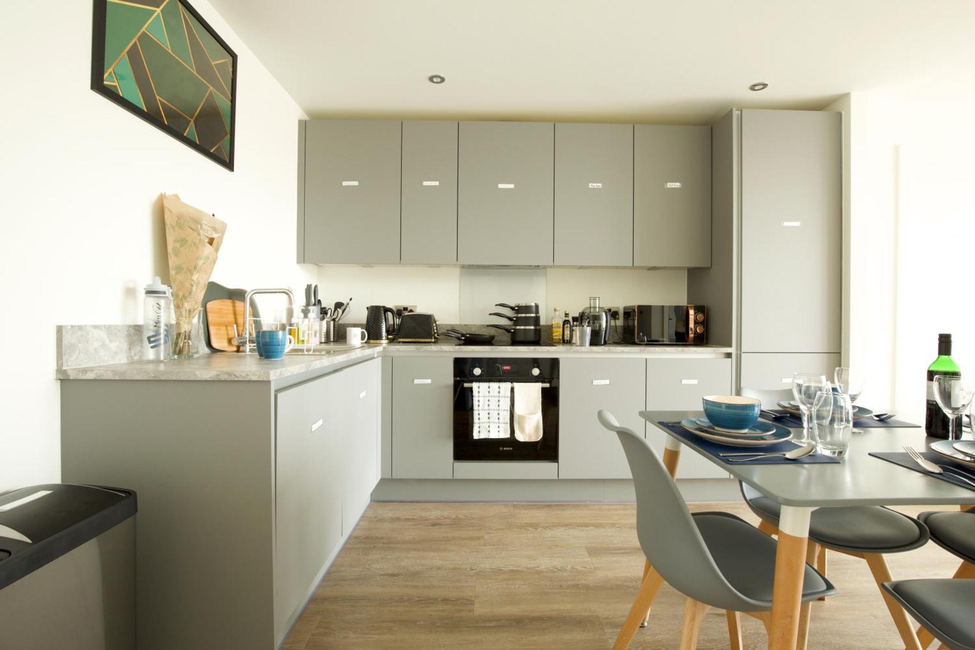 Modern City Flat With Gym & Spa Apartment Manchester Exterior photo